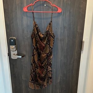 PrettyLittleThing Leopard Print Dress